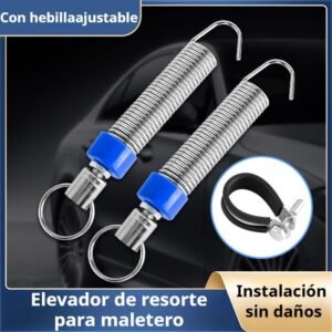 Resorte automático para cajuela, instalación sin daños, compatible con autos sedán